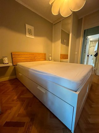Cama BRIMNES Ikea Blanca con Cajones