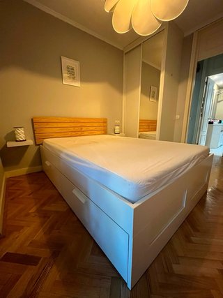 Cama BRIMNES Ikea Blanca con Cajones