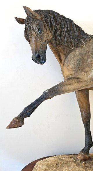 Escultura Caballo R. Nico Firmada