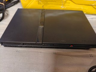 Ps2 Slim Completa Negra