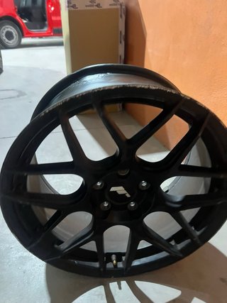 Llantas Japan Racing 18 Negro