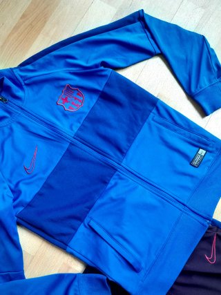 Chándal Nike Barça Niño Azul/Granate