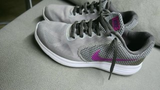 Zapatillas Nike Mujer Gris y Rosa
