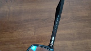 Gafas graduadas Ray-Ban negras y marrones