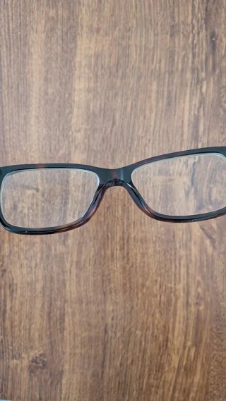 Gafas graduadas Ray-Ban negras y marrones