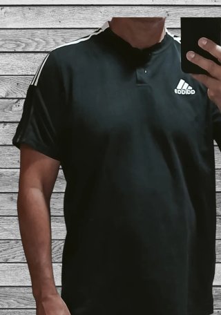 Camiseta Adidas Negra Talla M