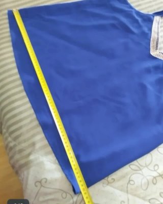 Camiseta tirantes Shein azul talla L