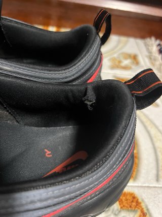 Zapatillas Nike Air Max 97 Negras y Rojas