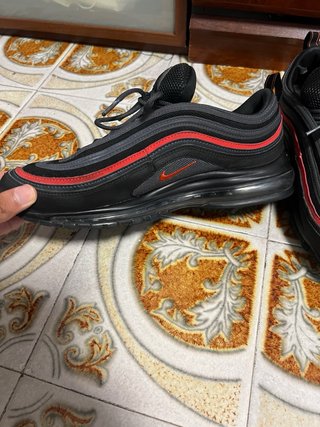 Zapatillas Nike Air Max 97 Negras y Rojas