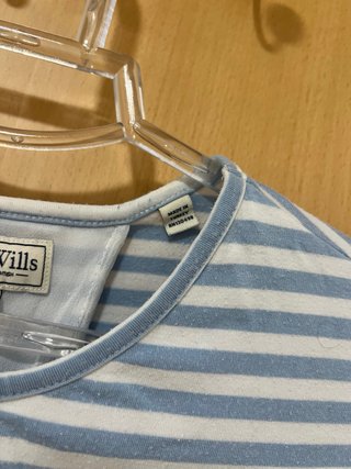 Camiseta Jack Wills Rayas Azul y Blanco