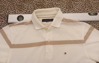 Polo Tommy Hilfiger Rayas Talla S/P
