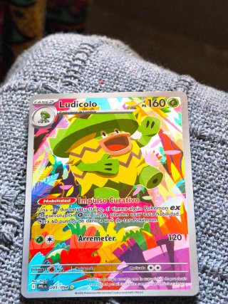 Carta Pokémon Ludicolo Fase 2