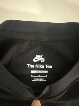Camiseta Nike SB Talla M Negra