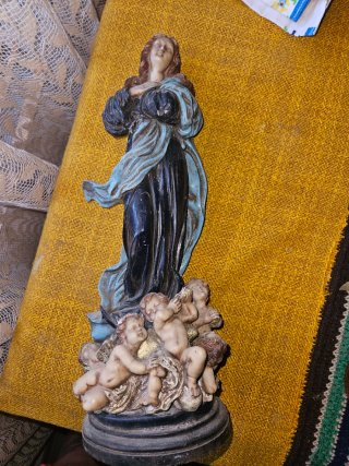 Figura Immacolata Concezione con angeli