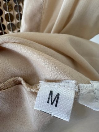 Camisa LIU·JO Beige con Lentejuelas metálicas