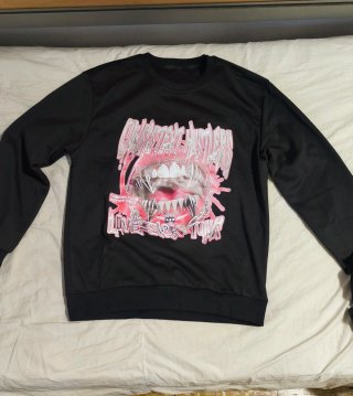 Conjunto Chándal Negro y Rosa