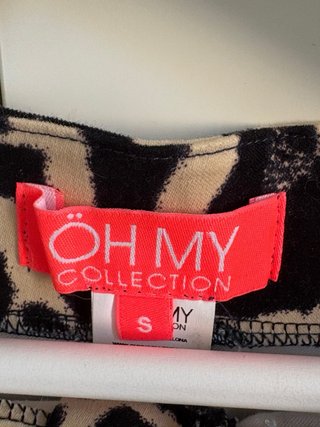Falda mini Öh My Collection estampado leopardo