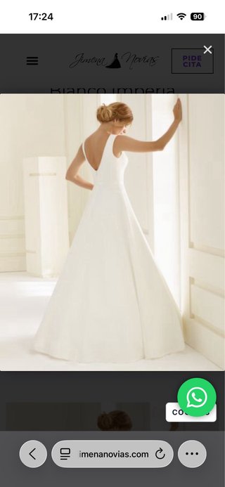 Vestido de Novia Blanco
