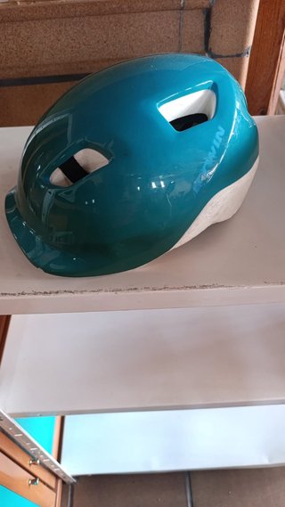 Casco infantil azul