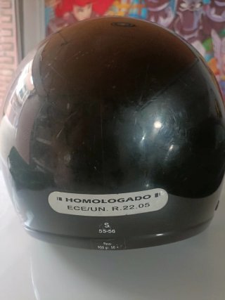 Casco Jet Moto Cityclass Negro