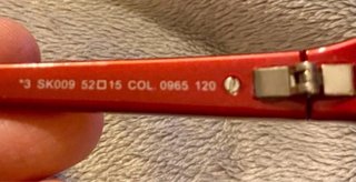Gafas de sol Police rojas para niños