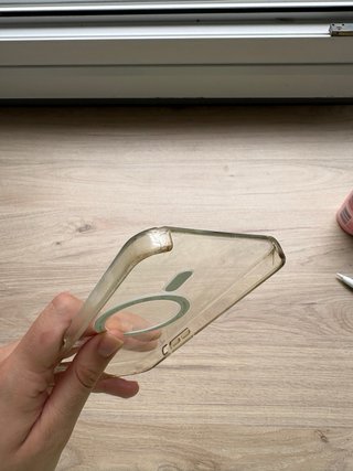 Funda MagSafe iPhone 14 Pro Max Transparente