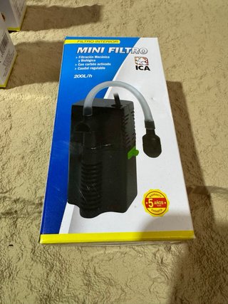 Mini filtro interno 200 L/h LIQUIDACIÓN