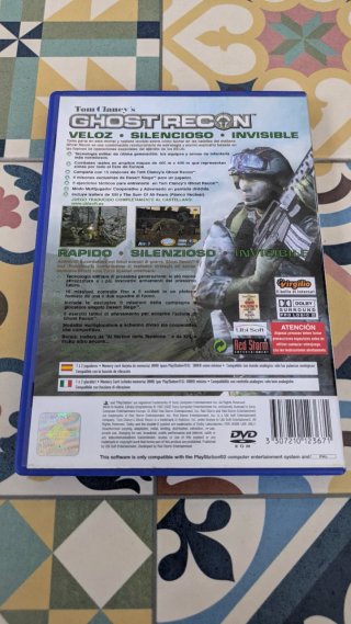 🇪🇸 Tom Clancy's Ghost Recon PS2