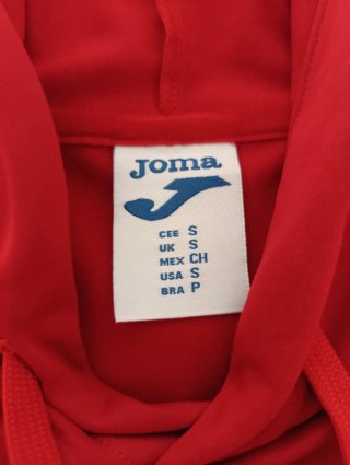 Sudadera Joma Roja y Blanca