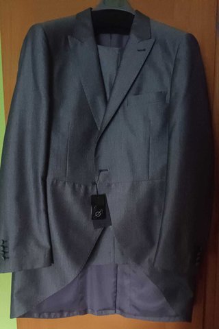 Chaqué Ceremonia y Chaleco Gris