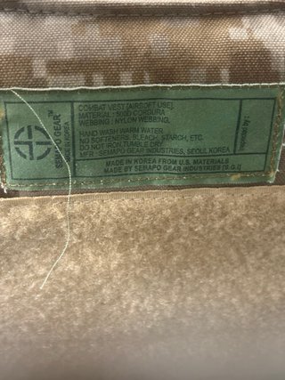Chaleco Táctico LBT 6094 SEMAPOGEAR