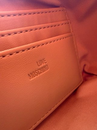 Bolso Love Moschino Limitado Original Fucsia