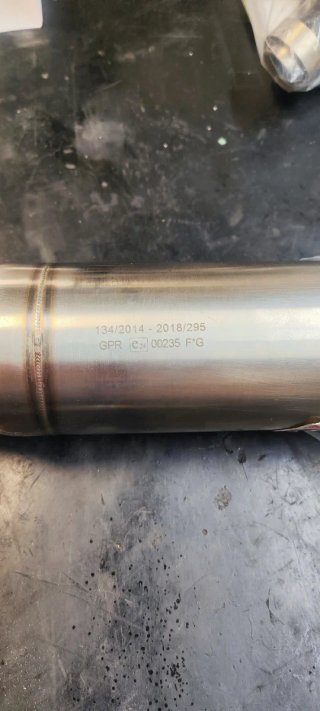 Tubo de escape GPR Yamaha FZS Homologado
