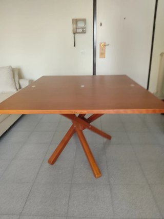 Tavolo Longhi legno richiudibile altezza regolabil