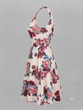 SFERA Floral Fit & Flare Dress | Size M | NWOT