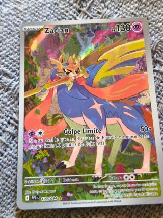Carta Pokémon Zacian Básico 100/094
