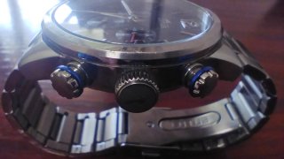 Reloj Lotus Chrono Esfera Azul Hombre