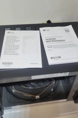 Microondas LG alta gama Smart Inverter