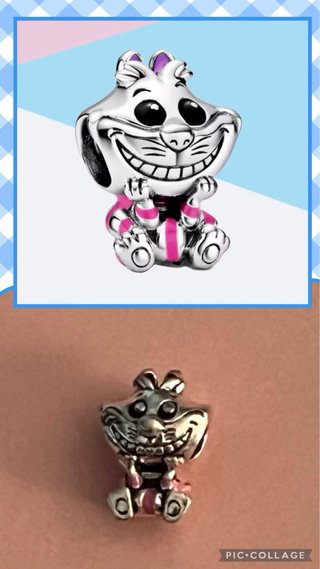 CHARM GATO DE CHESHIRE DISNEY COMPATIBLE PANDORA