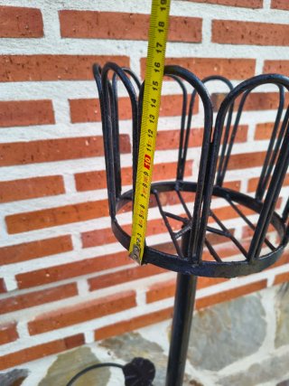 Soporte plantas forja artesanal