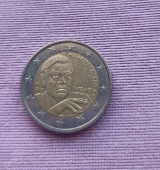 Moneda Conmemorativa Helmut Schmidt 2018