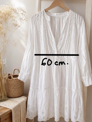 Vestido blanco mini