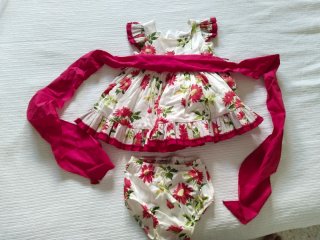 Vestido y braguita La Ormiga 18 meses