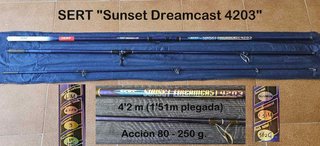 Caña SERT Sunset Dreamcast 4203 carbono