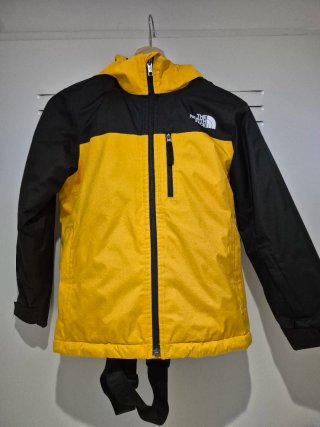 Conjunto The North Face niño amarillo y negro