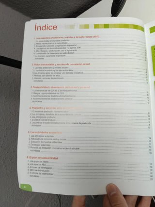 Libro de sostenibilidad