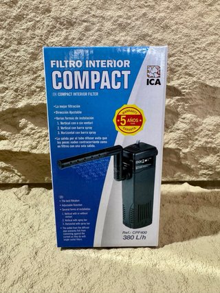 Filtro interno 380 L/h LIQUIDACIÓN
