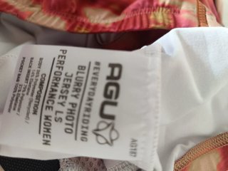Maillot Ciclismo Mujer AGU Blurry Photo LS
