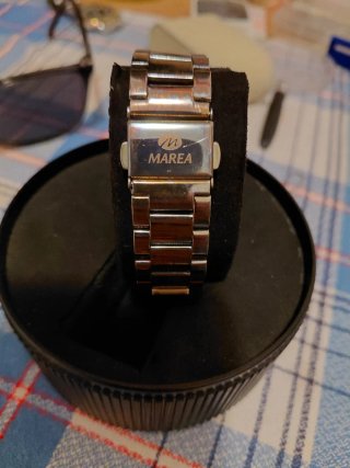 Reloj Marea Marrón y Dorado