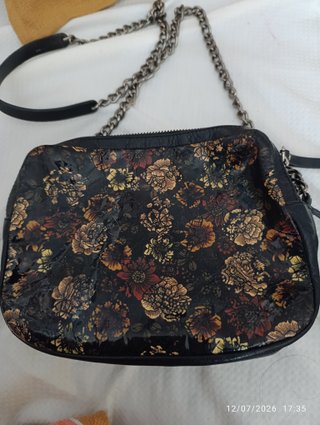 Bolso Hispanitas Negro Multicolor